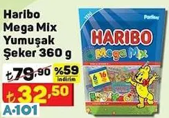 HARİBO MEGA MİX YUMUŞAK ŞEKER HARİBO MEGA MİX YUMUŞAK ŞEKER